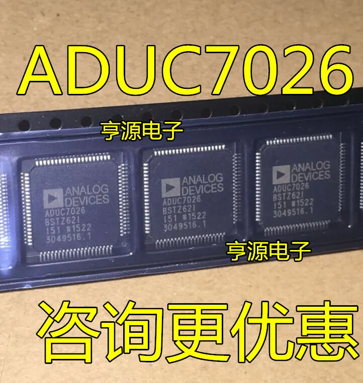 

Free shipping ADUC7026 ADUC7026BSTZ62 ADUC7026BSTZ62I LQFP80 5PCS Please leave a comment