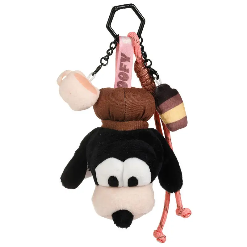 Pluszaki Disneya Myszka Miki Kawaii Breloczek Kreatywny Kreskówkowy Kaczor Donald Goofy Zawieszka do Plecaka Prezent Urodzinowy dla Przyjaciół