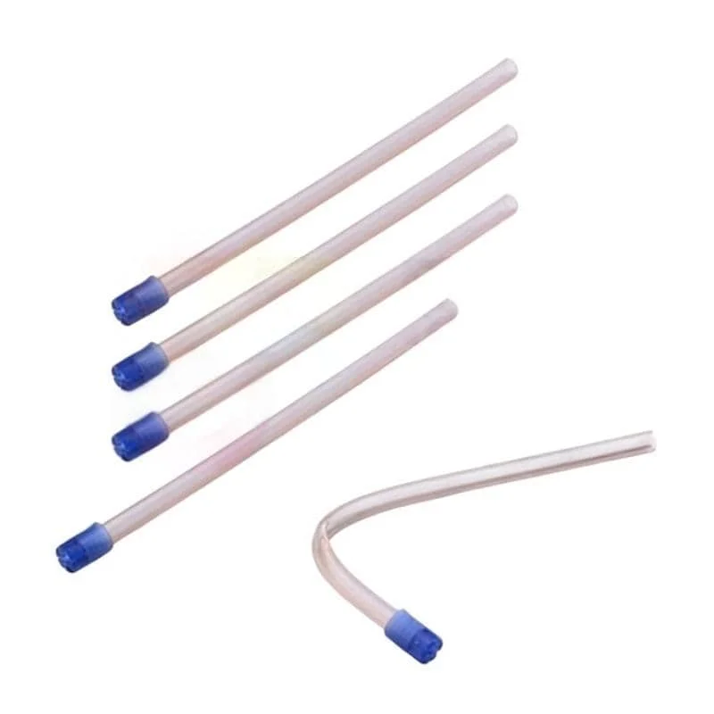 

Dental Saliva Ejector: Disposable Flexible Low-Suction Tube for absorbing saliva 100 Pcs/Bag, Heat-Resistant