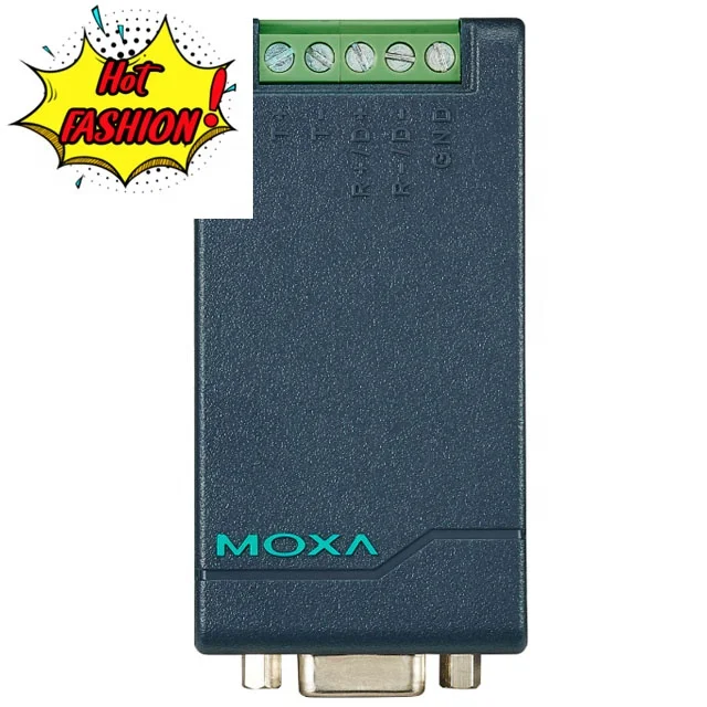MOXA Serial powered RS-232 to RS-422/485 converter with optional 2.5 kV photoelectric isolation protection  TCC-80/80I
