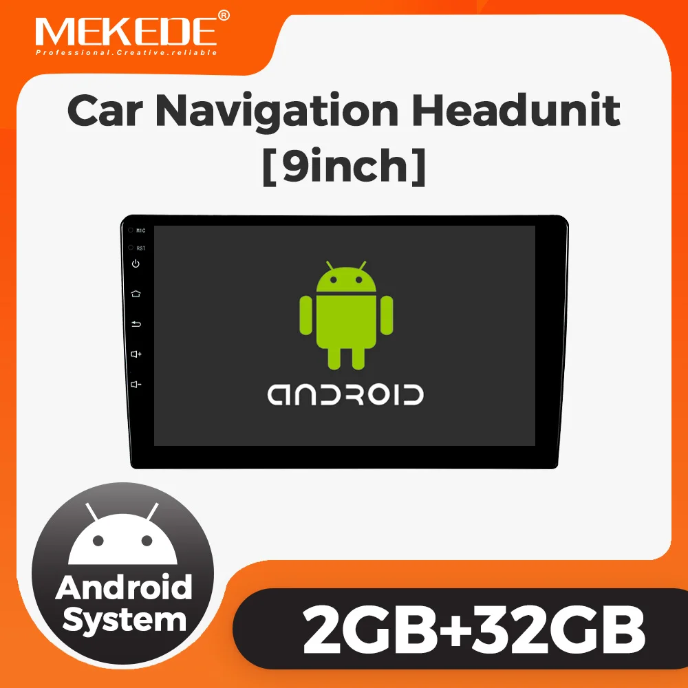 

MEKEDE 9 inch Universal Stereo Car Radio GPS For VW Volkswagen Toyota Honda Nissan Hyundai Kia Ford Car Multimedia Video Player