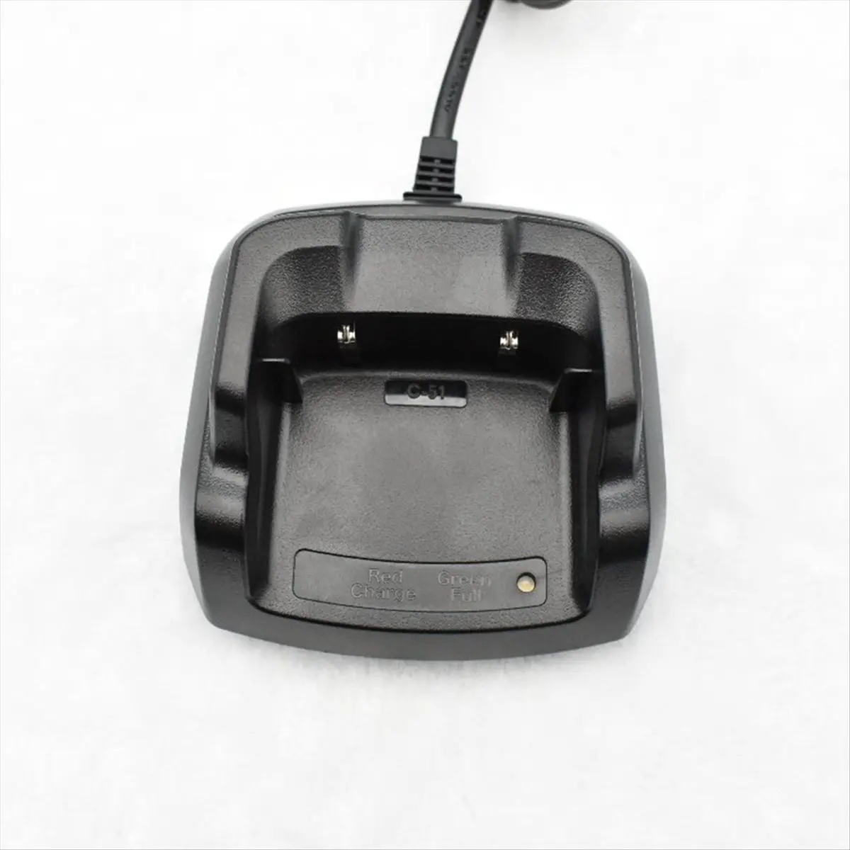 SWXF C-51 Battery Charger Desktop Charger Charging Dock for UV-K5/UV-K6/UV-K58/UV-5R PLUS Two-Way Radio US Plug