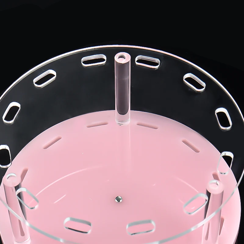 12 Holes Acrylic Eyelash Tweezers Storage Holder Display Box Lash Tweezers Stand Shelf Eyelashes Extension Tattoo Makeup Tool