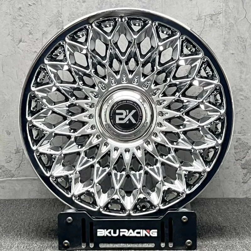 Bku Chrome 6x139.7 Forged Wheels for Escalade Gmc Yukon Chevy Suburban 20 21 22 Inch Rims Custom Spokes Alloy Wheels