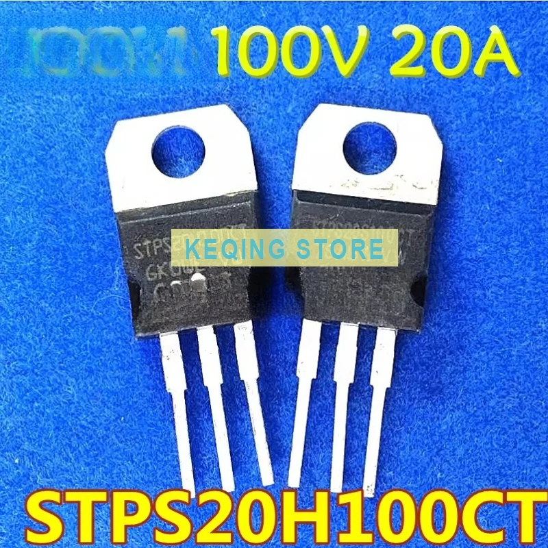 10PCS Used+Not NEW+Send after Measure STPS20S100CT STPS20H100CT converters are commonly used Schottky 100V