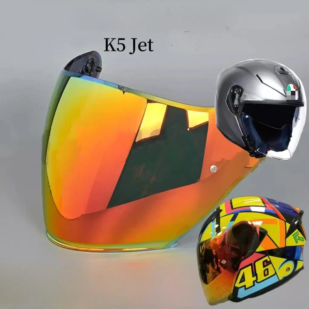 

Козырек для шлема для AGV K5 JET, щитки для шлема, защита от ультрафиолета, лобовое стекло, солнцезащитный козырек, аксессуары для мотоциклов Casco