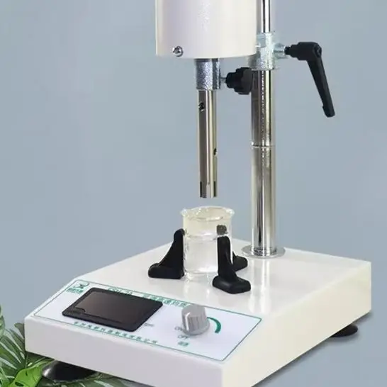Laboratory Adjustable High-Speed Homogenizer Disperser Digital Display Emulsifying Electric Mixer Crusher 110V/220V