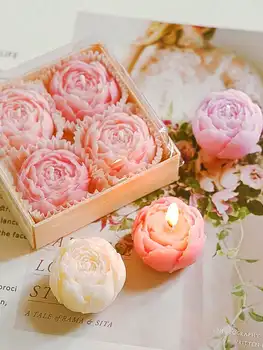 Rose Scented Candle Set 1