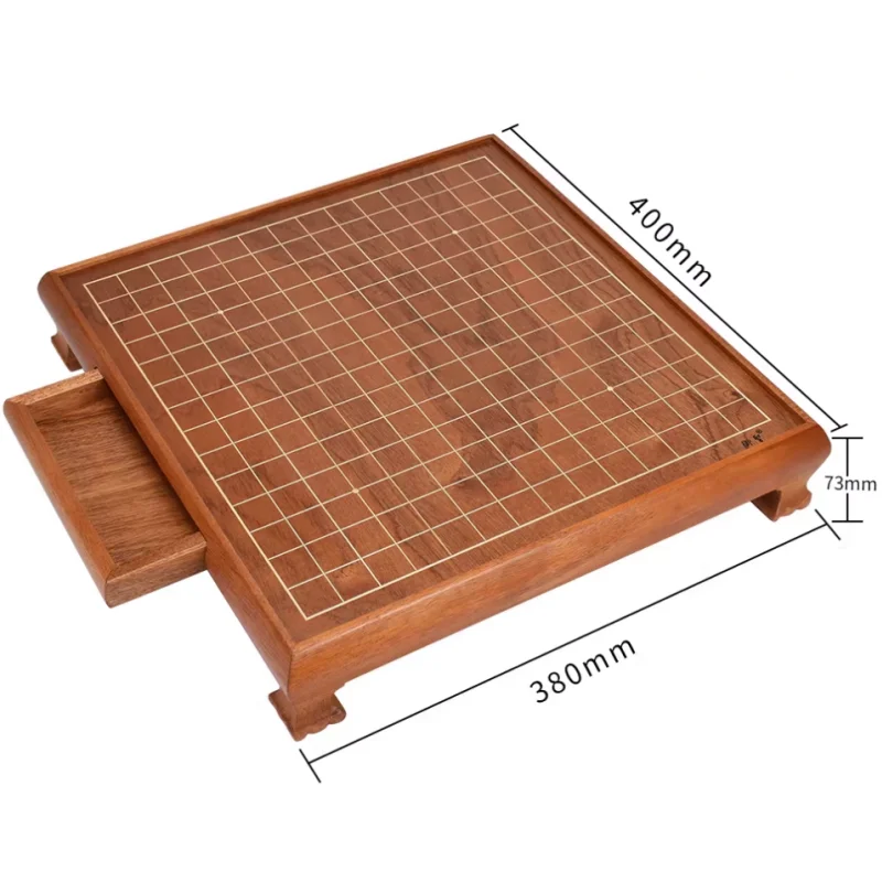 Go Game Go Retro Antique Go Table Adult Children Chess Go Chinese Exquisite Wooden Board (naked Board)