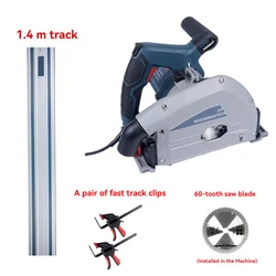 Multifunctional Electric Circular Saw Cutting Board Portable Guide Positioning Wood Cutting Board Cutting Machine