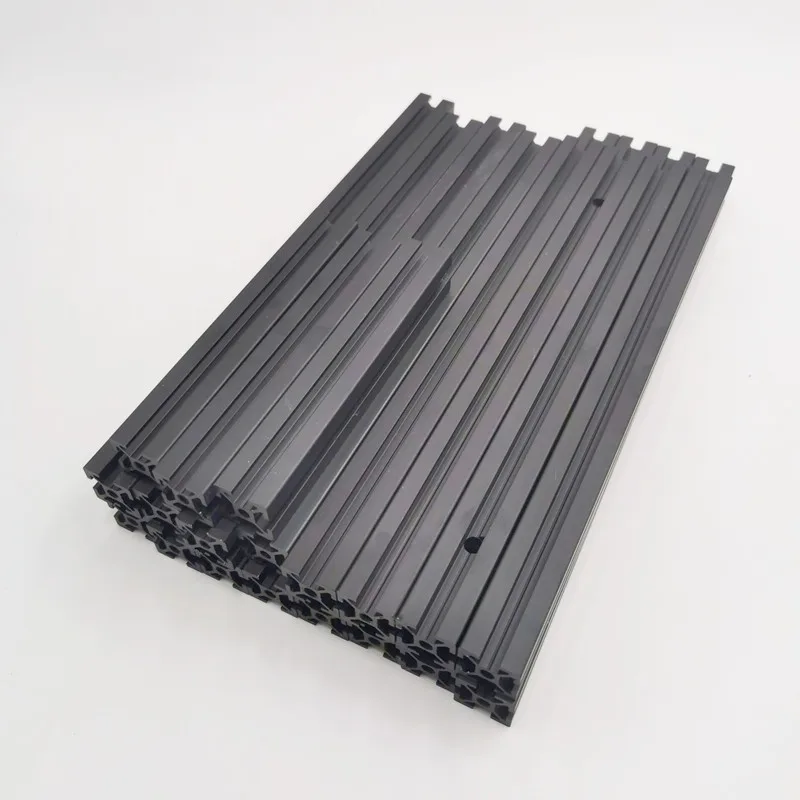 

Funssor Tiny-M 3D pritner extrusion frame kit 2020 black color pre drill M5 tapped