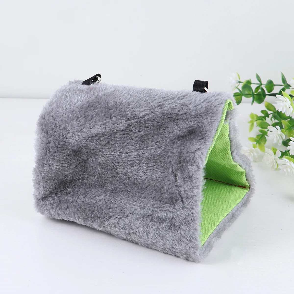 

Triangle Thicken Warm Bird Nest Parrot Durable Outdoor Indoor Play Rest Bed Hammock for Pet Birds Birds Hammock