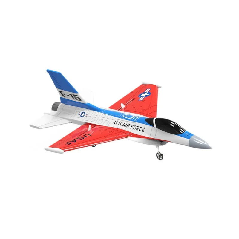 Remote control aircraft F-16 fighter two-way model with lights Electric toy foam remote control aircraft