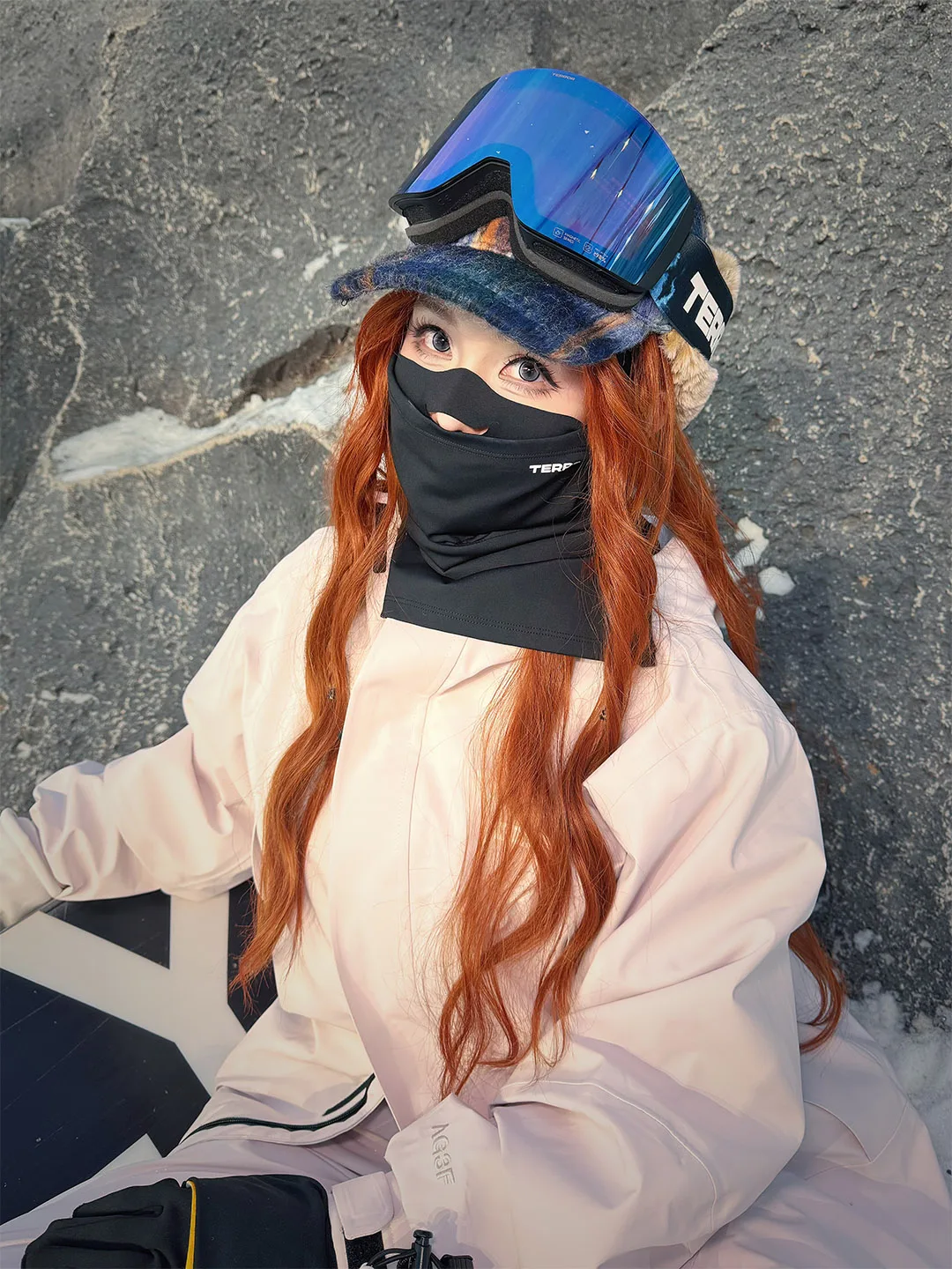 

T3 Дышащая лыжная Балаклава для мужчин и женщин, UPF50 + ветрозащитная теплая маска для шеи, капюшон для зимних видов спорта на флисовой подкладке