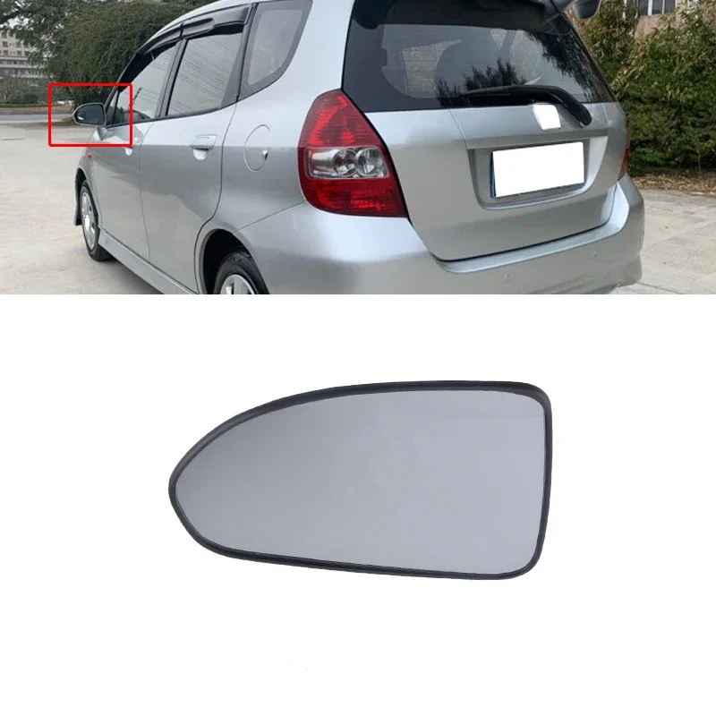 

Car Outside Rear View Mirror Glass Lens For Honda Fit Jazz GD1 GD3 2005-2008 Fit Saloon 2003-2006 City 2007 2008 GD6