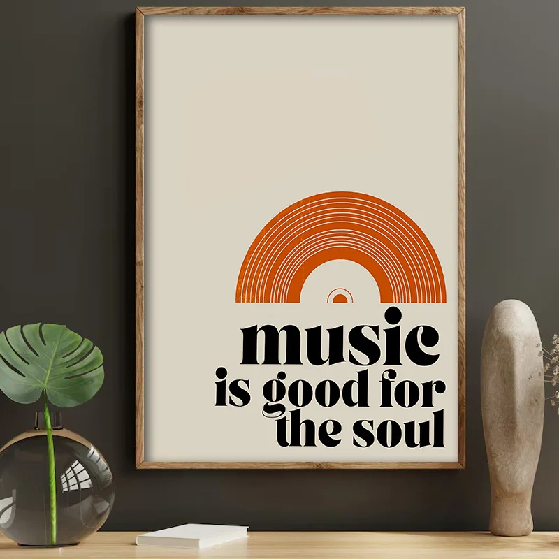 Aesthetic Poster Canvas Wall Picture Retro 