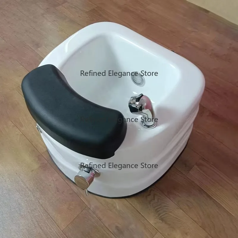 Portable Acrylic Foot Soak Basin With 7‑Color LED Light Multifunctional Foot Rest Container