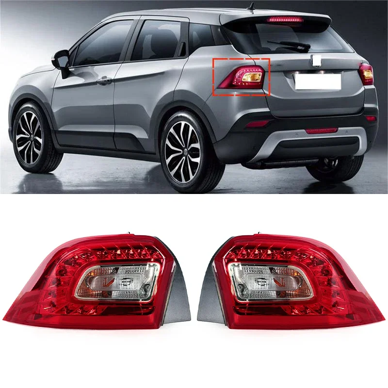 

X-T Car Taillight assembly For Chinese Brilliance V3 Taillight Rear Brake Light Reversing lights Turn signal headlamps
