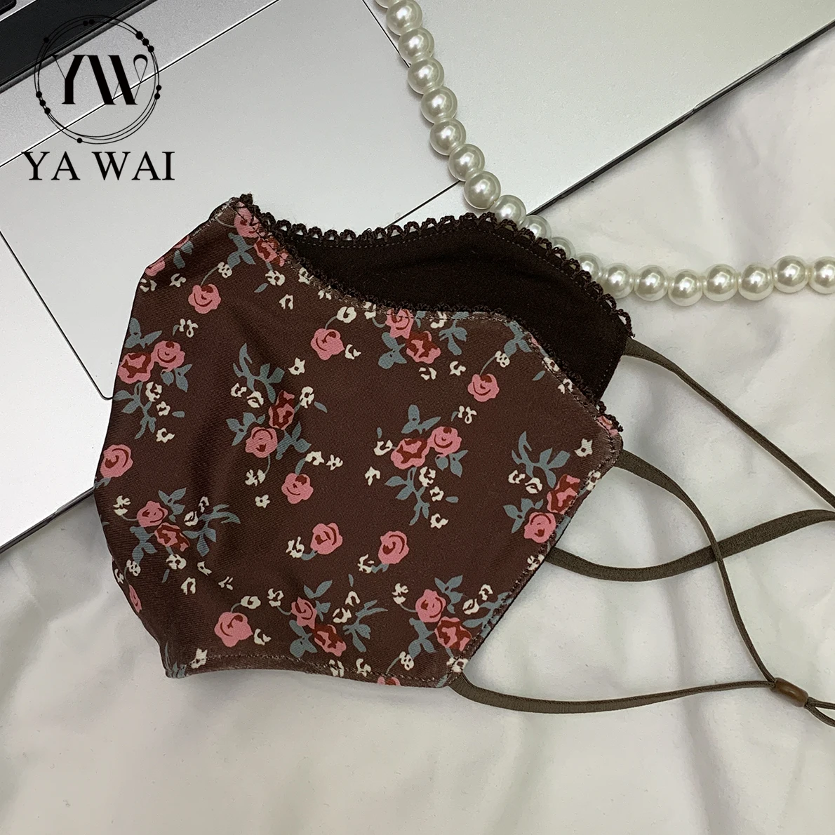 

Модная женская маска с цветочным принтом, осенне-зимняя, высокой эстетической ценности, в стиле ретро, ветрозащитная, морозостойкая, защита от холода.