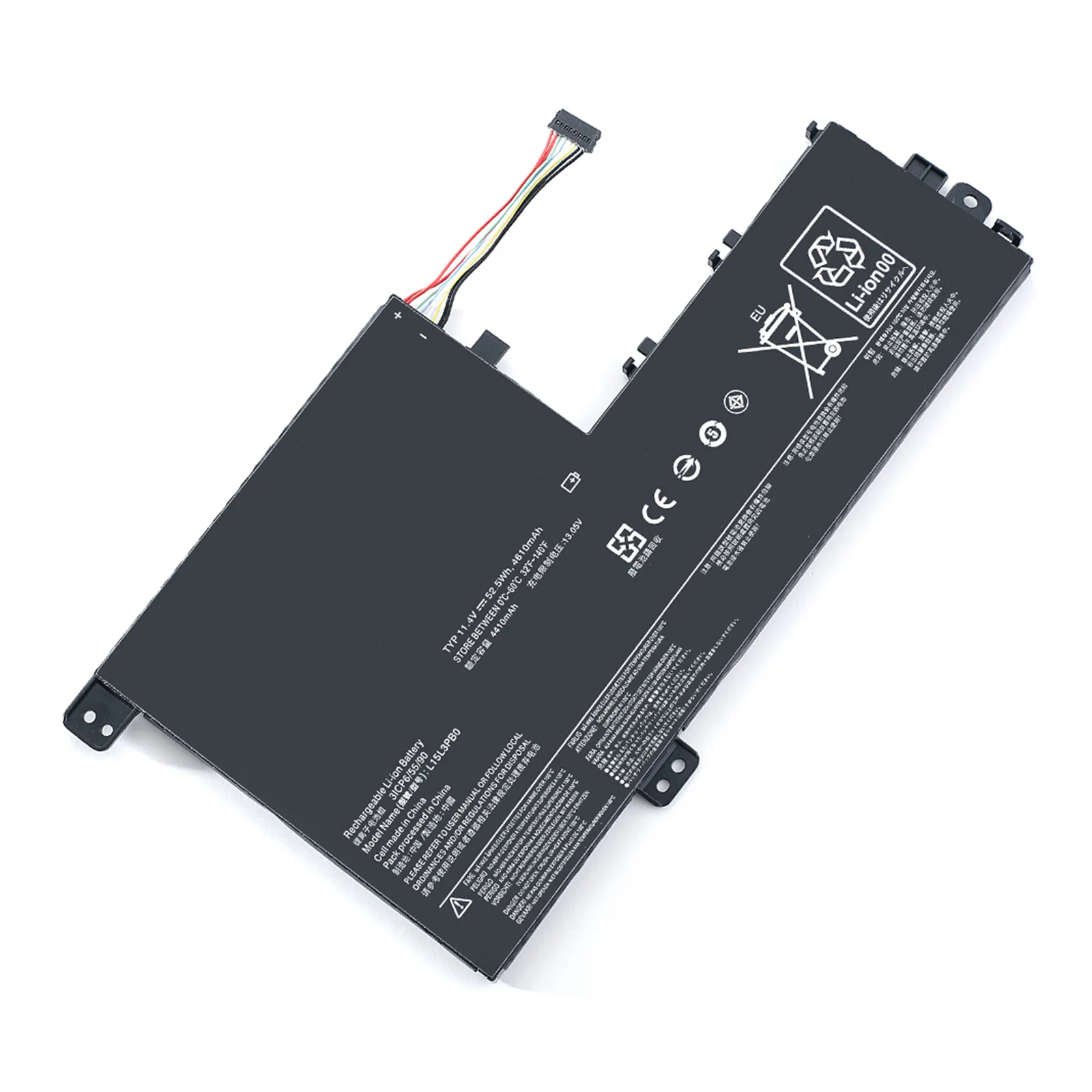 Bateria do portátil para Lenovo IdeaPad, L15C3PB1, 330S, 330S-14IKB, 330S-14AST, 330S-15ARR, 330S-15AST, 330S-15IKB, 5B10W67358, L15L3PB0