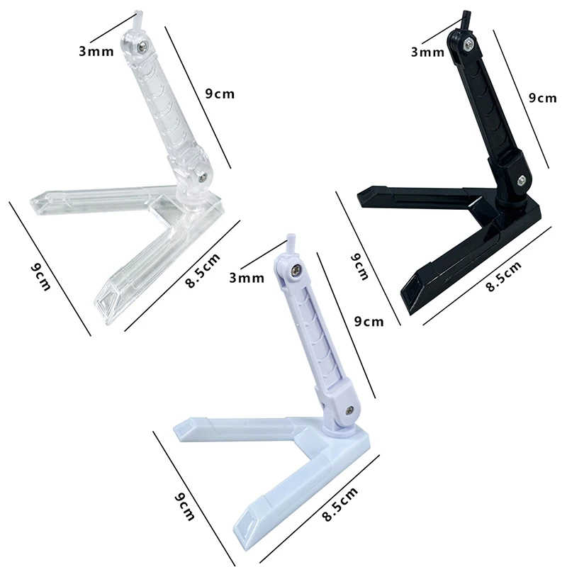 .New.1pc Innovative And Practical Handmade Doll DIY Holder Action Figure Model Base Display Stand Black Bracket For 1/144 HG RG