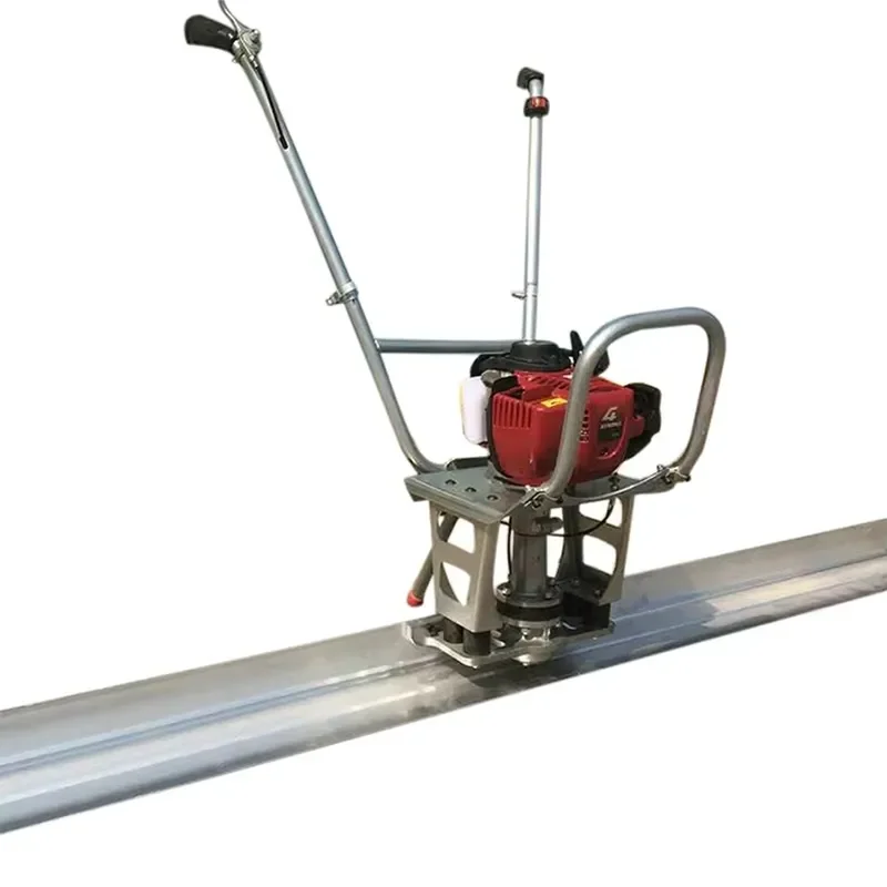 2019 Stainless Steel Vibratory Floor Leveling Surface Finishing Machine Vibrating Concrete Screed