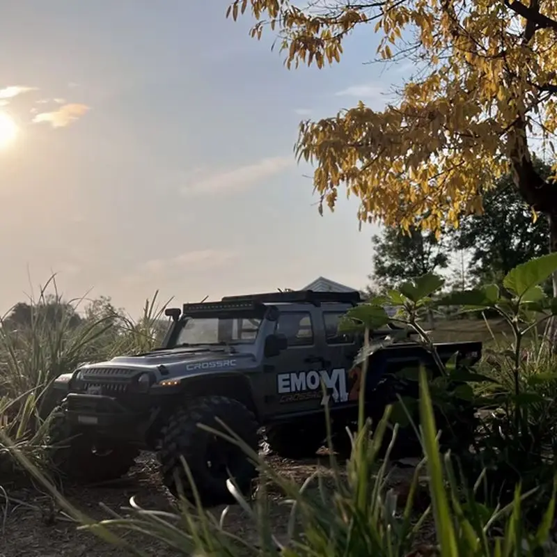 New CROSSRC EMO XL2 Mustang 1/8 6X6 Differential Lock Dual Speed Simulation Remote Control Electric Climbing Off Road Vehicle