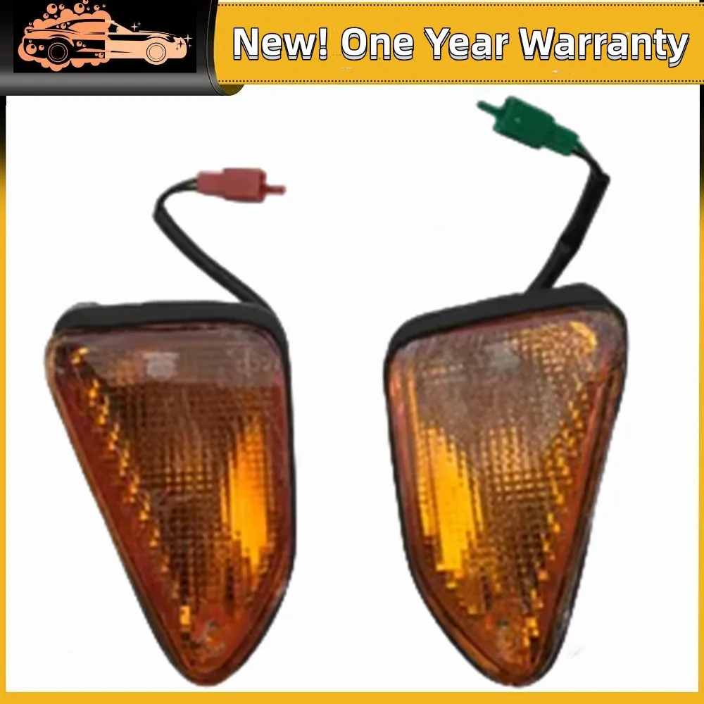 

Motorcycle Front Injection Fairing Cover Left&Right Turn Signals Light For Yamaha YBR125 YBR 125 Head Cover Guide Cover Light