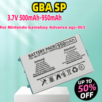 New 900mAh 950mAh Rechargeable Lithium-ion Battery For Tool Pack Kit for Nintendo Gameboy Advance GBA SP