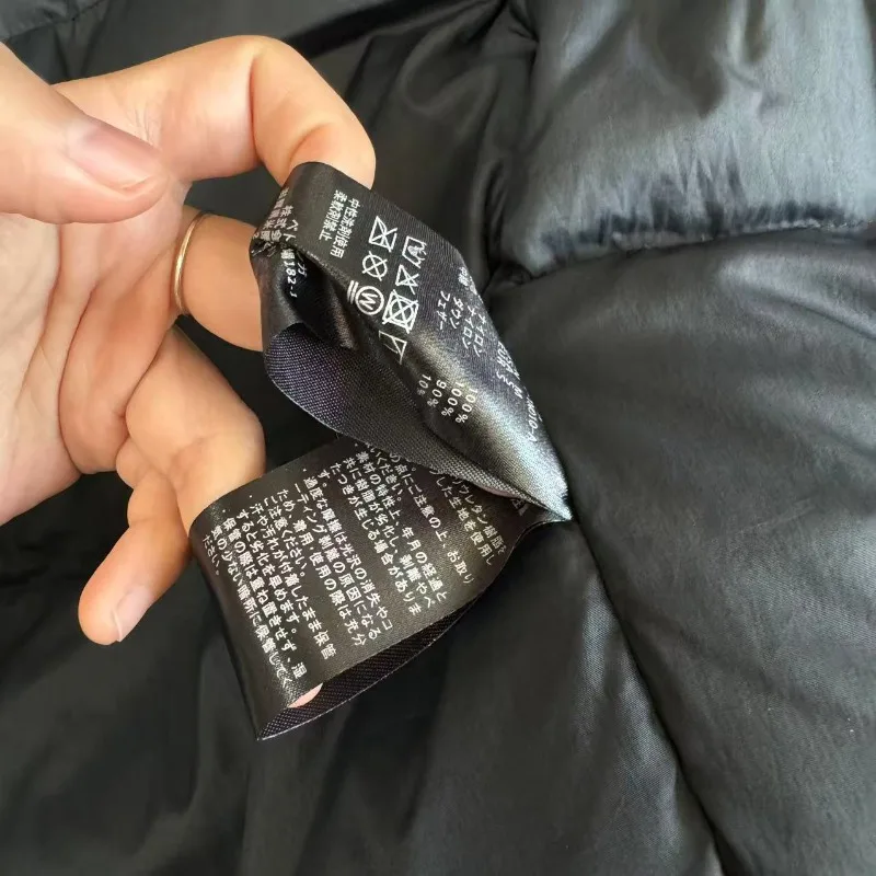 اليابانية نانجا سستة الوقوف طوق سترة دون أكمام أسفل سترة الرجال النساء الشتاء مقاوم للماء الدفء سترات مقاومة للاهتراء #5