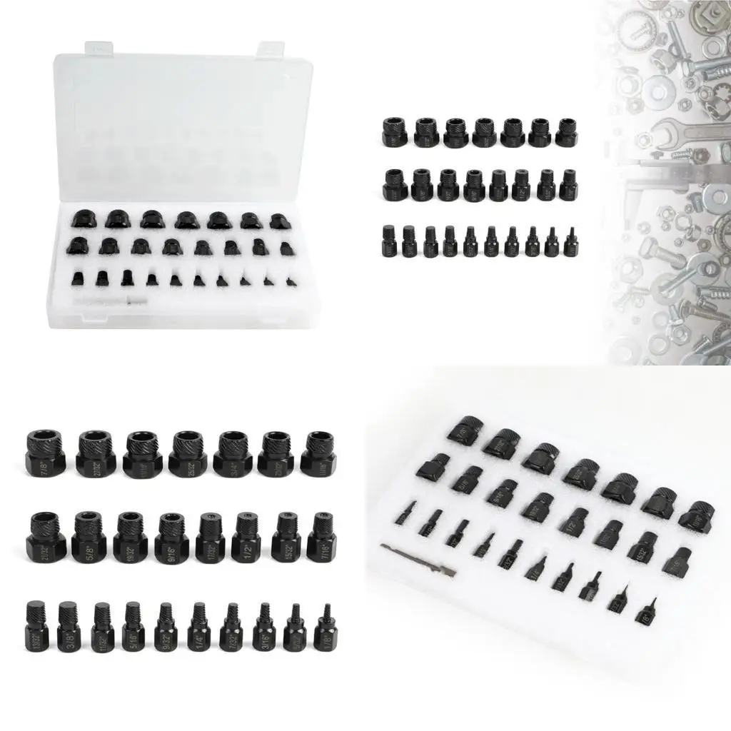 

R9UF Impact Bolt Nut Remover Screw Extractor Tool for Removing Rusted Bolts 25x