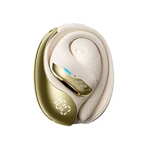 Auriculares Bluetooth de Oreja Abierta AI OWS, Audífonos Deportivos Inalámbricos con Micrófono, Bajos Potentes, Traductor IA, Resistentes al Agua, Larga Duración