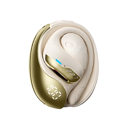 Auriculares Bluetooth de Oreja Abierta AI OWS, Audífonos Deportivos Inalámbricos con Micrófono, Bajos Potentes, Traductor IA, Resistentes al Agua, Larga Duración