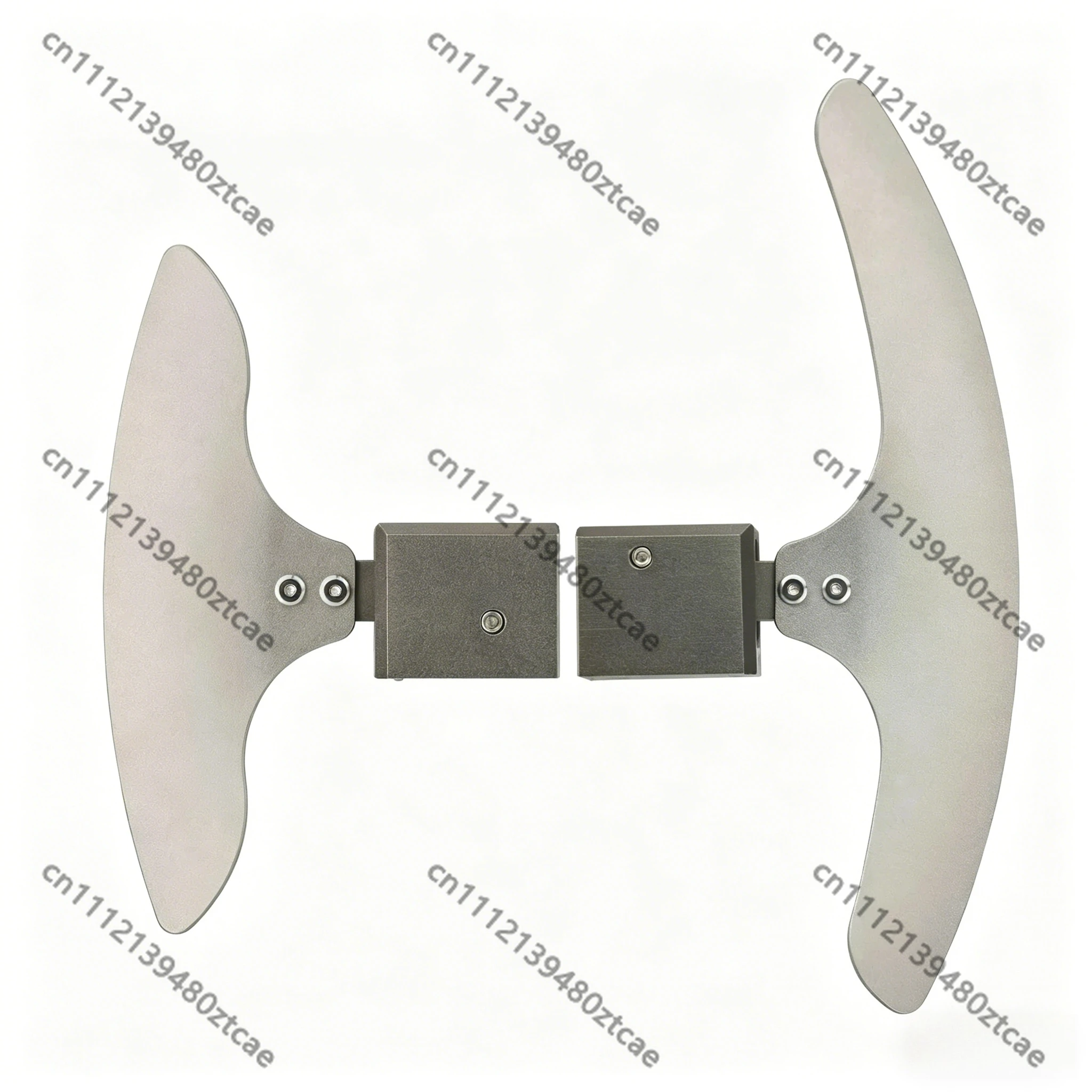 Aluminum Alloy Left & Right Paddle Shifter Kit for Racing Simulator Game Accessory