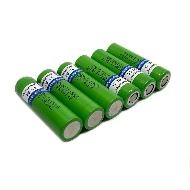 

MasterFire 8pcs/lot 100% Original MJ1 18650 INR18650MJ1 10A discharge lithium battery cell 3350mah Rechargeable torch batteries