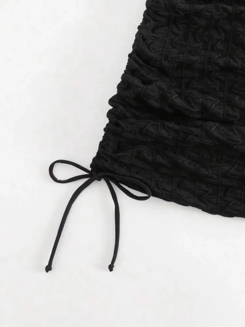 مثير بيكيني تنورة الشاطئ النساء السباحة التستر شبكة الرباط تصميم شير التنانير الصيف شاطئ البحر عطلة نمط الملابس النسائية