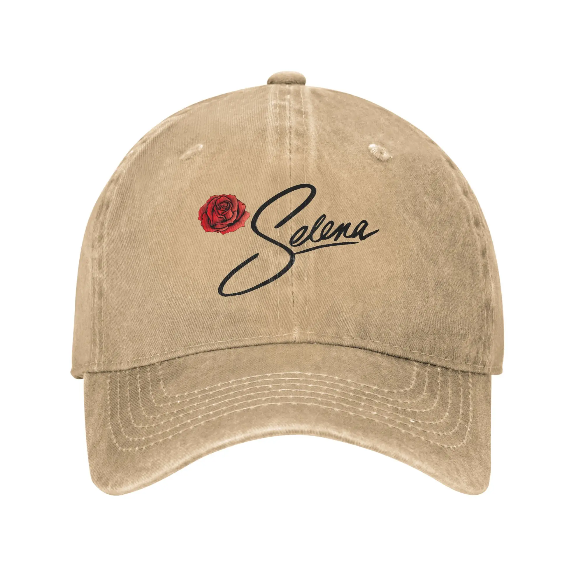 المغني اللاتينية سيلينا كوينتانيلا قبعة بيسبول الشمس تنس سكيت واقية من الشمس غسلها قبعة سائق الشاحنة الرجال النساء المجهزة قبعات تصميم الرجعية