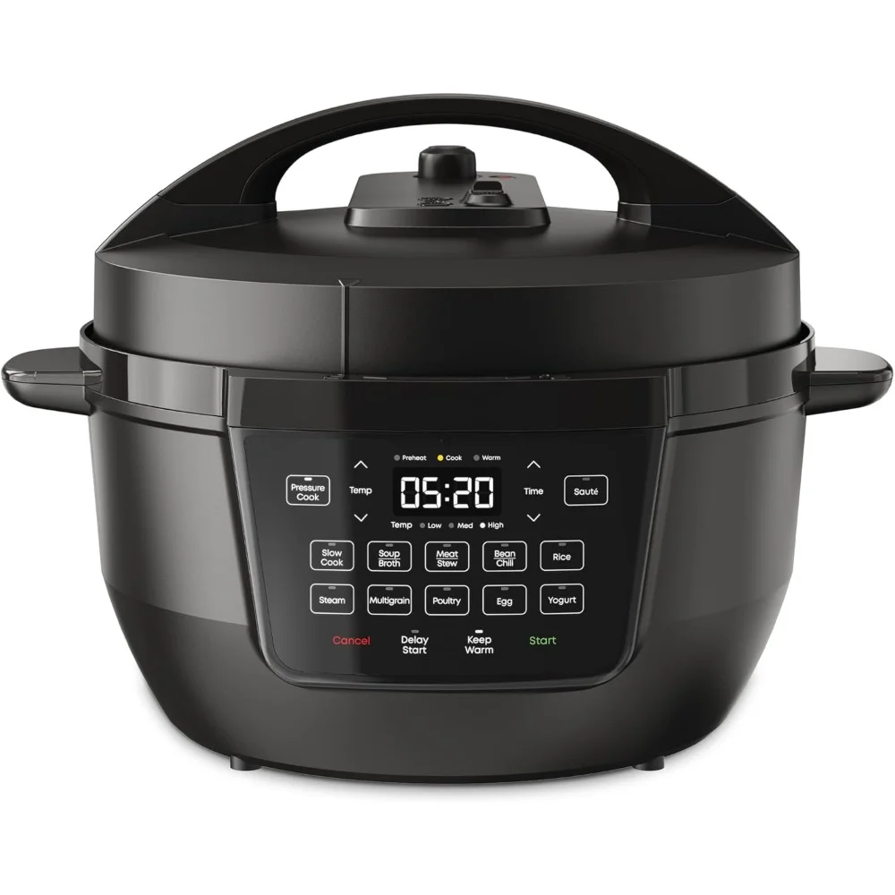 

7.5 Quarts Slow Cooker, Steam Release, 7-in-1 Electric Multi-Cooker