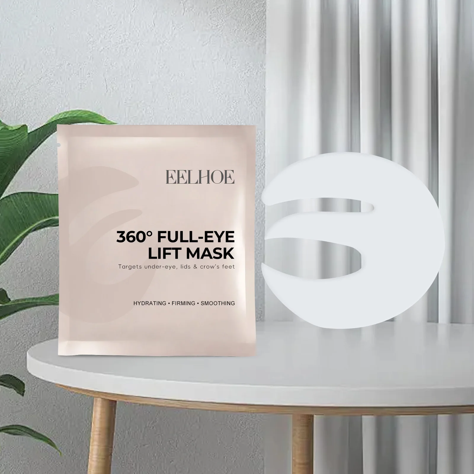 Eelhoe Vitamin C Eye Mask Eye Mask, E Type, Moisturizing, Eye Mask, Moisturizing, Nourishing, Skin Care 1pcs