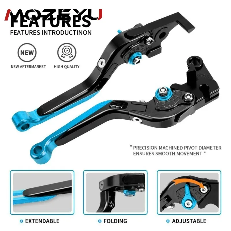 CFMOTO CF MOTO 675NK 2024-2025 2026 NK 675 NK CF675NK 675NK オートバイアクセサリー調整可能な折りたたみブレーキクラッチレバー