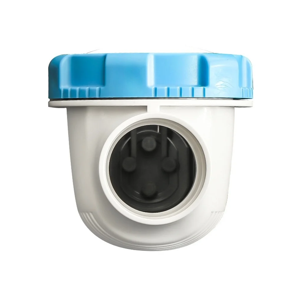 2 Inch Swimming Pool Check Valve Made of PVC and ABS with Transparent Lid for Water Direction Control and Operational Monitoring