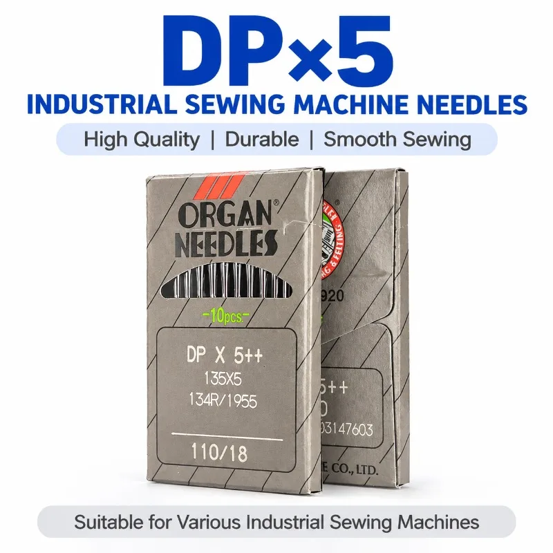 HENVOR DPx5 Industrial Sewing Machine Needle for Synchronous Sewing Machine, Flatbed Lockstitch Machine Replacement Parts