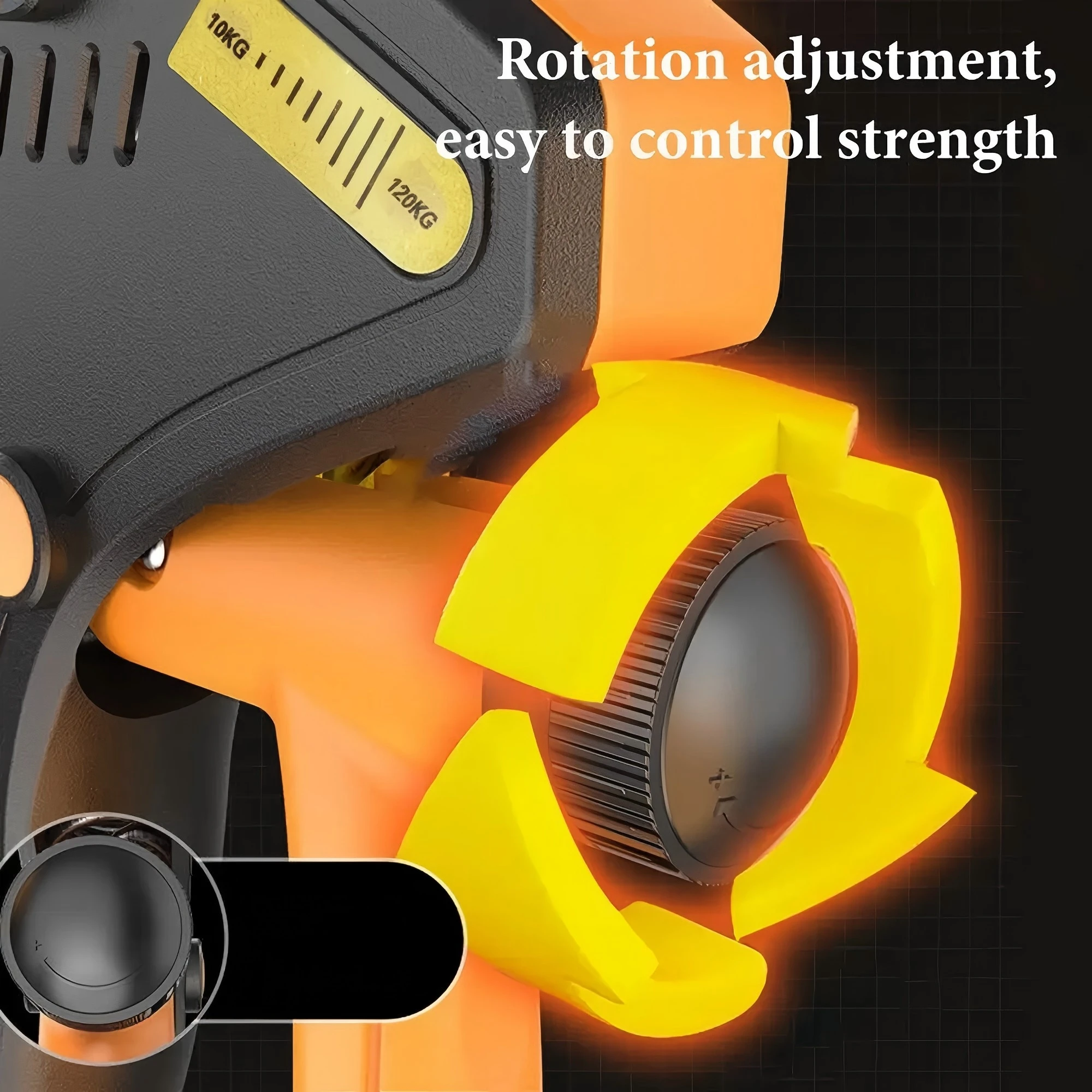 10-120 كجم قبضة اليد قوة الصالة الرياضية المعصم المتوسع اليد المقوي قابل للتعديل الانتعاش العضلات اللياقة البدنية قوة اليد ممارسة