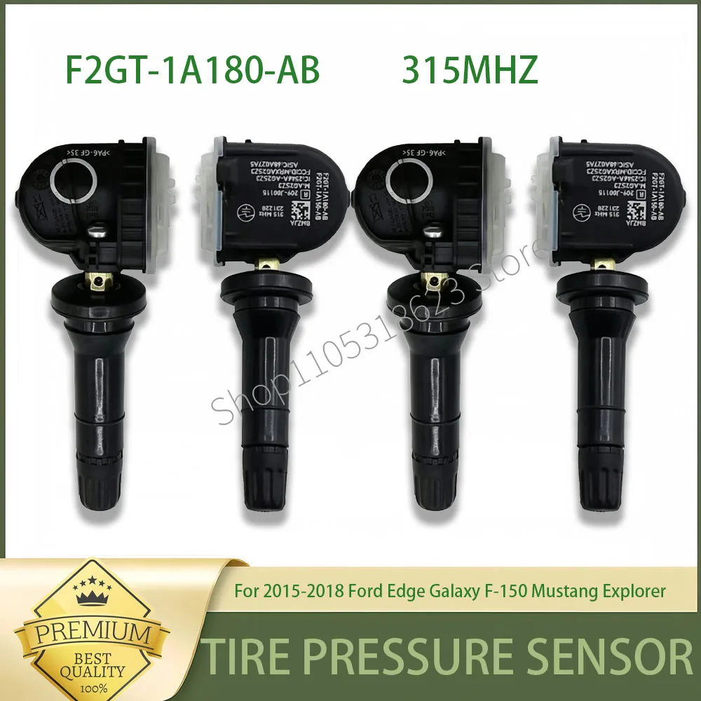 

Датчик контроля давления в шинах F2GT-1A180-AB TPMS 315 МГц для Ford Edge, Galaxy, F-150, Mustang, Explorer 2015-2018 гг., F2GZ1A189A