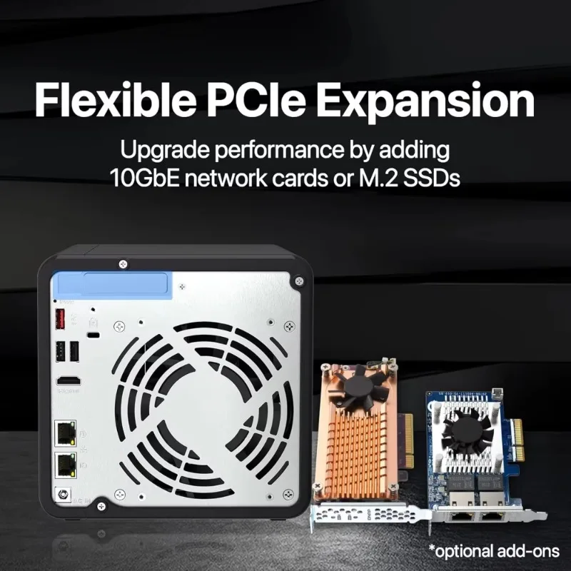 جديد TS-464-8G-US 4 Bay سطح المكتب عالي الأداء NAS مع معالج Intel Celeron رباعي النواة #4