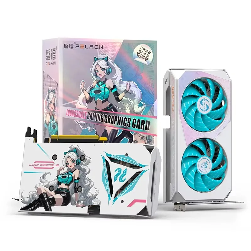 

Оптовая цена Geforce RTX 4060 8 ГБ GDDR6 128-битная 8-контактная видеокарта RTX4060 Белая игровая видеокарта с двумя вентиляторами GPU для настольных ПК