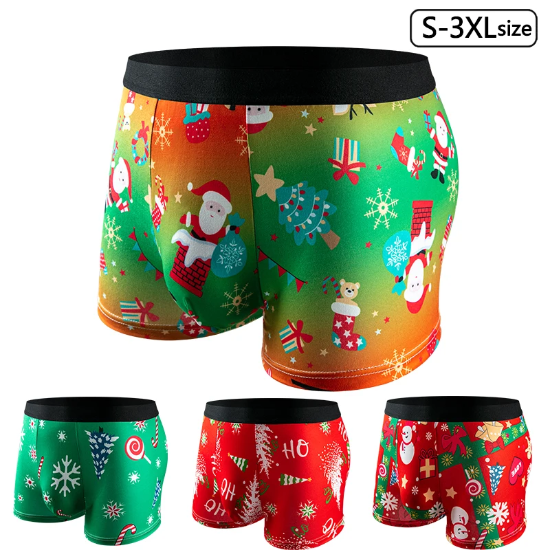 

Мужское нижнее белье из 4 предметов с рождественским принтом, состоящее из полиэстера 94% и 6% спандекса.