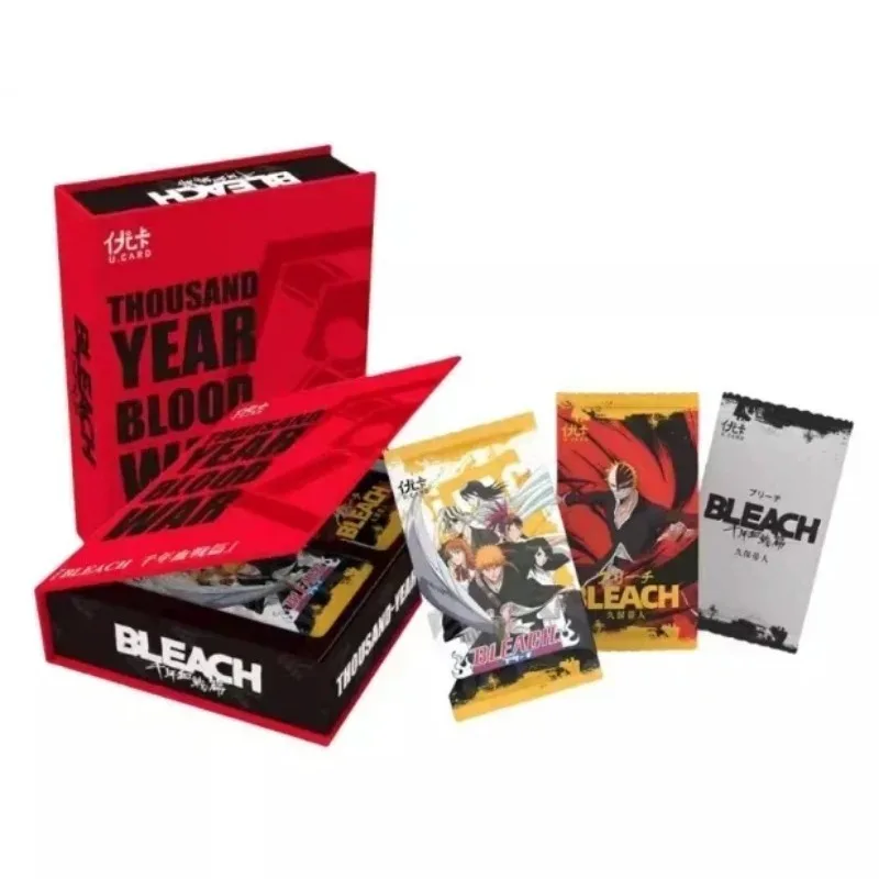 BLEACH Card Full Set Limited Booster Box SSP Anime Characters Kurosaki Ichigo Collection Cards Children Birthday Xmas Gifts Toys