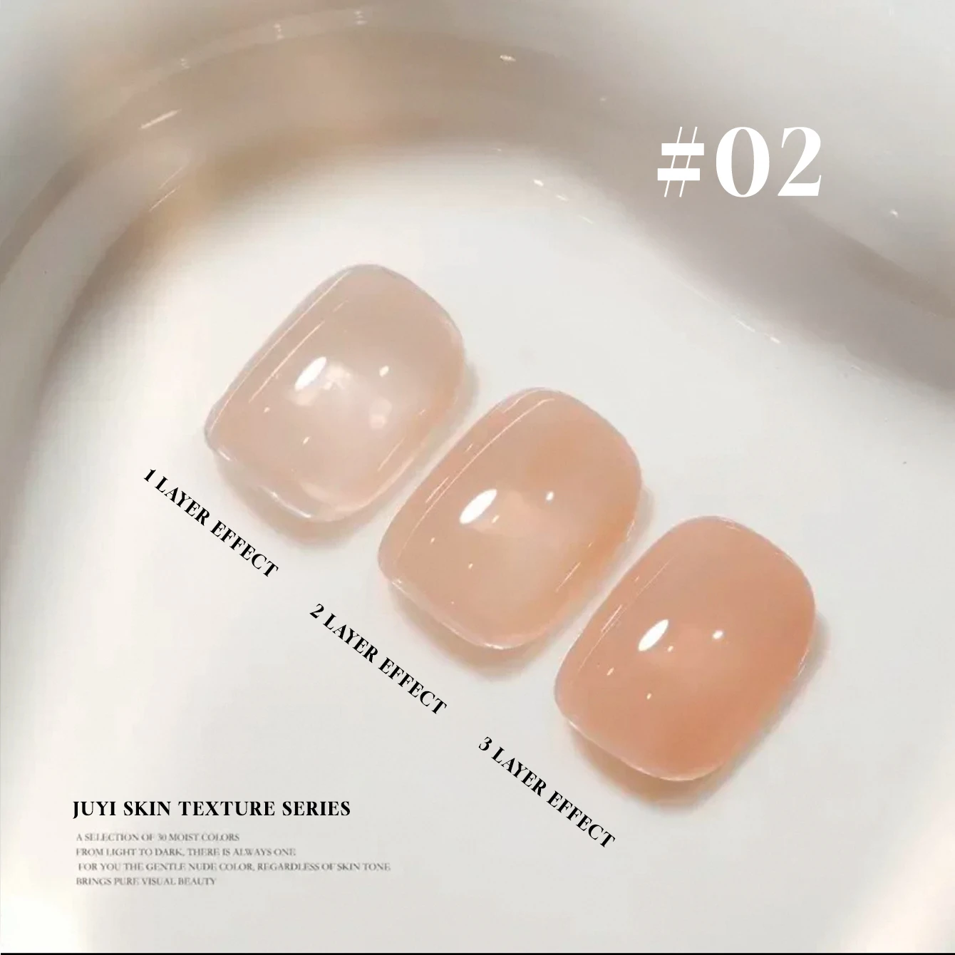 01-12PCS 2025 신상 네일아트 패션 포토테라피 아이스 투명 젤리 제이드 팻 투명 누드 로터스 핑크 샤이니 네일 폴리쉬 젤