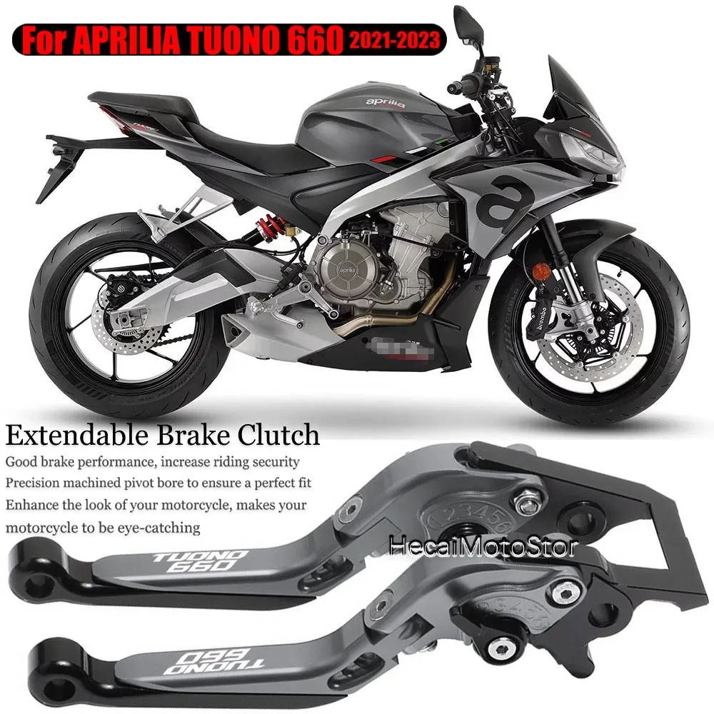 

For Tuono 660 tuono 660 2021-2023 Motorcycle CNC Brake Clutch Lever Motorcycle manually adjustable lidu brake clutch lever